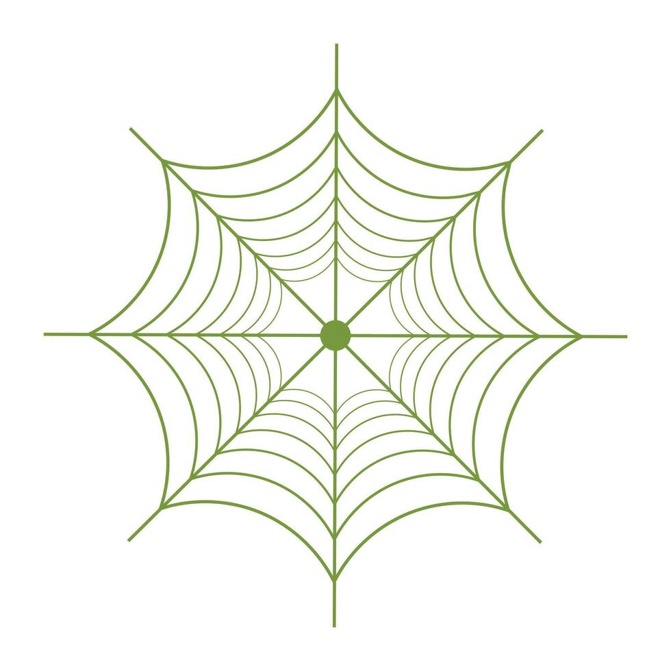 Spider net pattern line icon vector design.