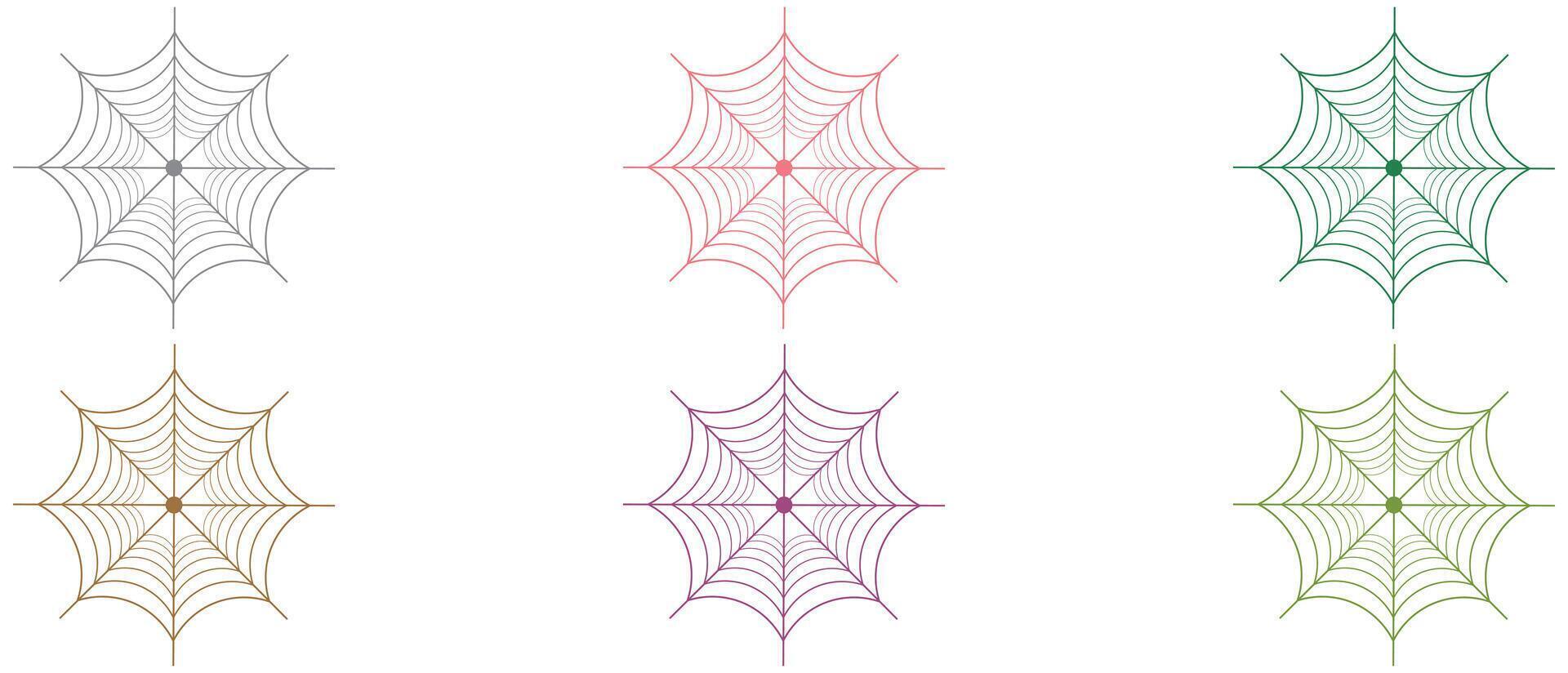 Spider net pattern line icon vector design.