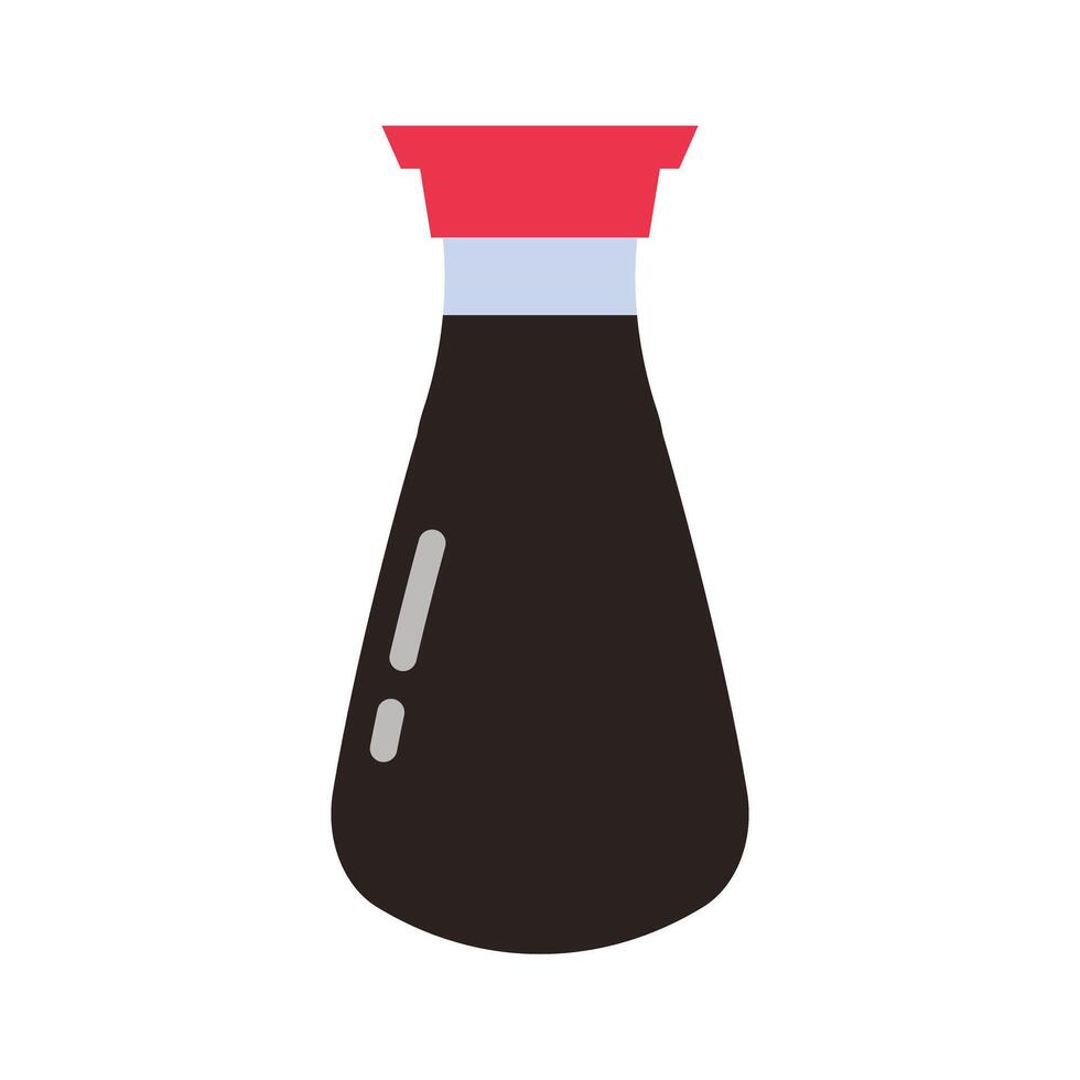 Soy sauce icon. Asian seasoning. Vector. vector