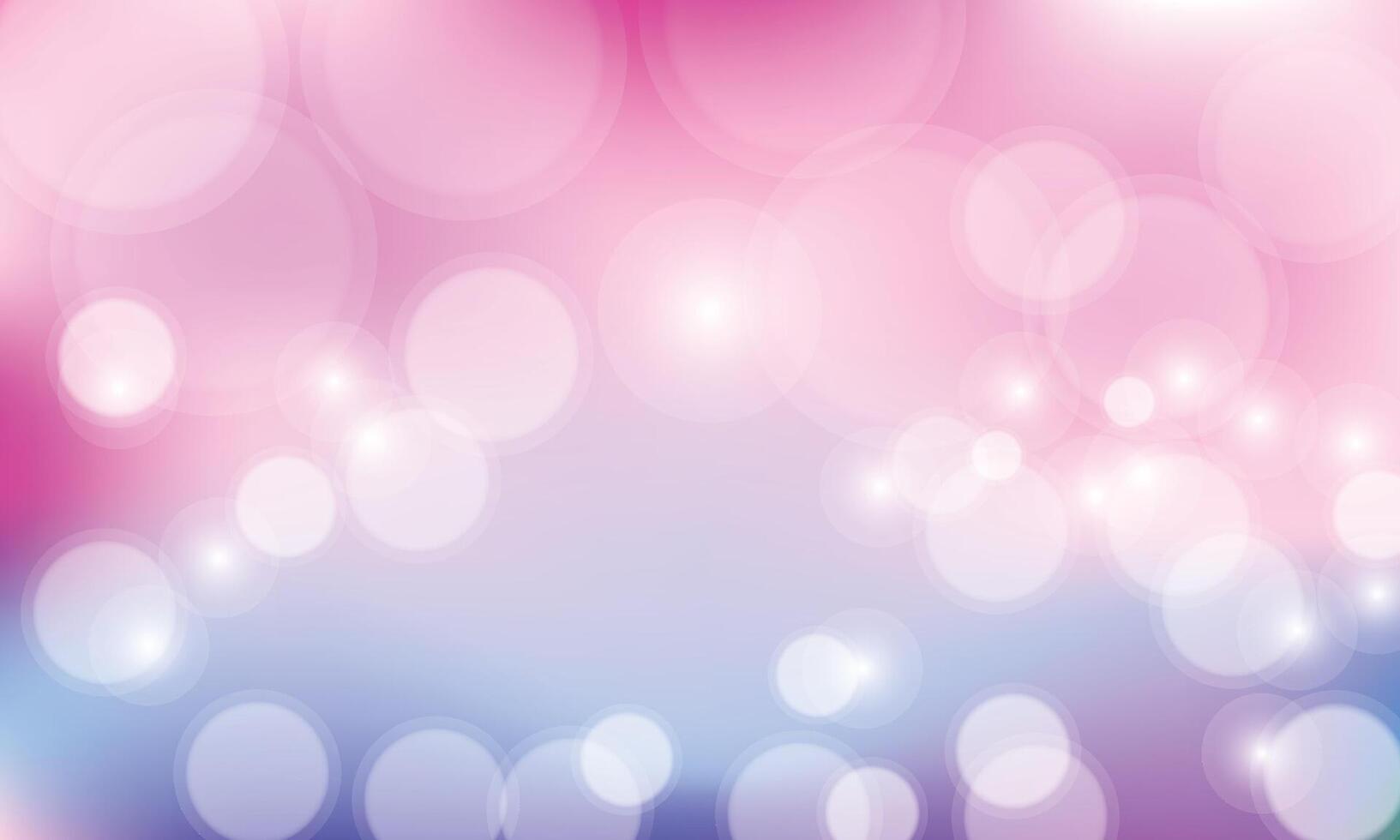 vector colored bokeh background with light