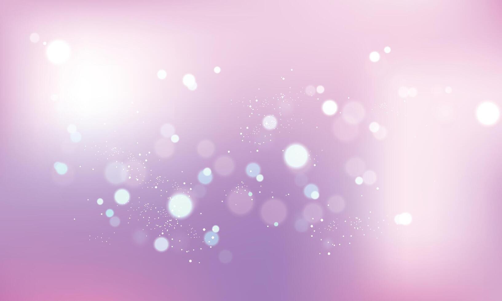 Vector gradient background with bokeh effect