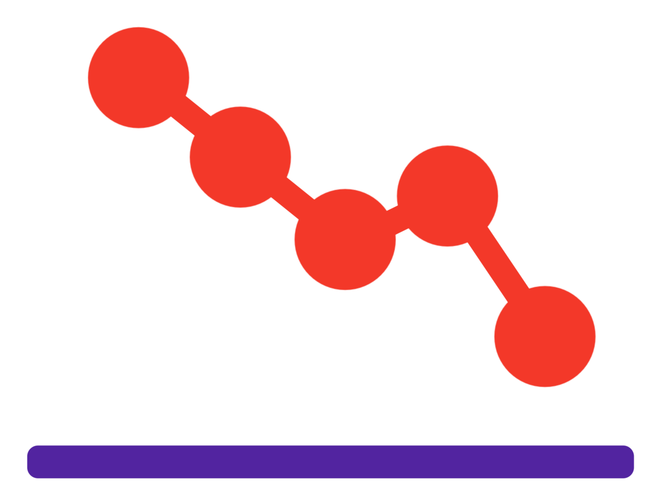 Illustration Growing down, analytics result of Promotion Marketing Sales png