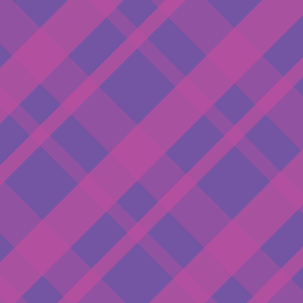 vector christmas themed background with a purple plaid pattern