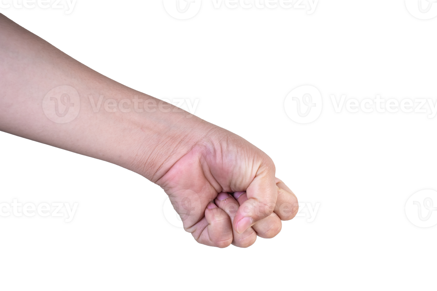 hand on isolated background clipping path png