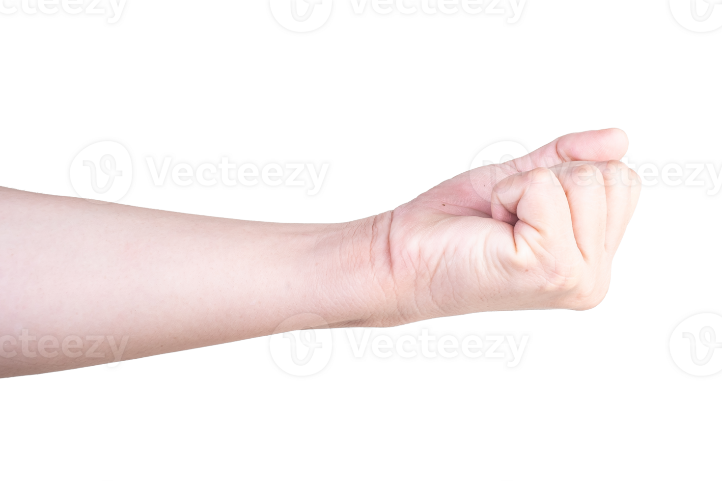 hand on isolated background clipping path png