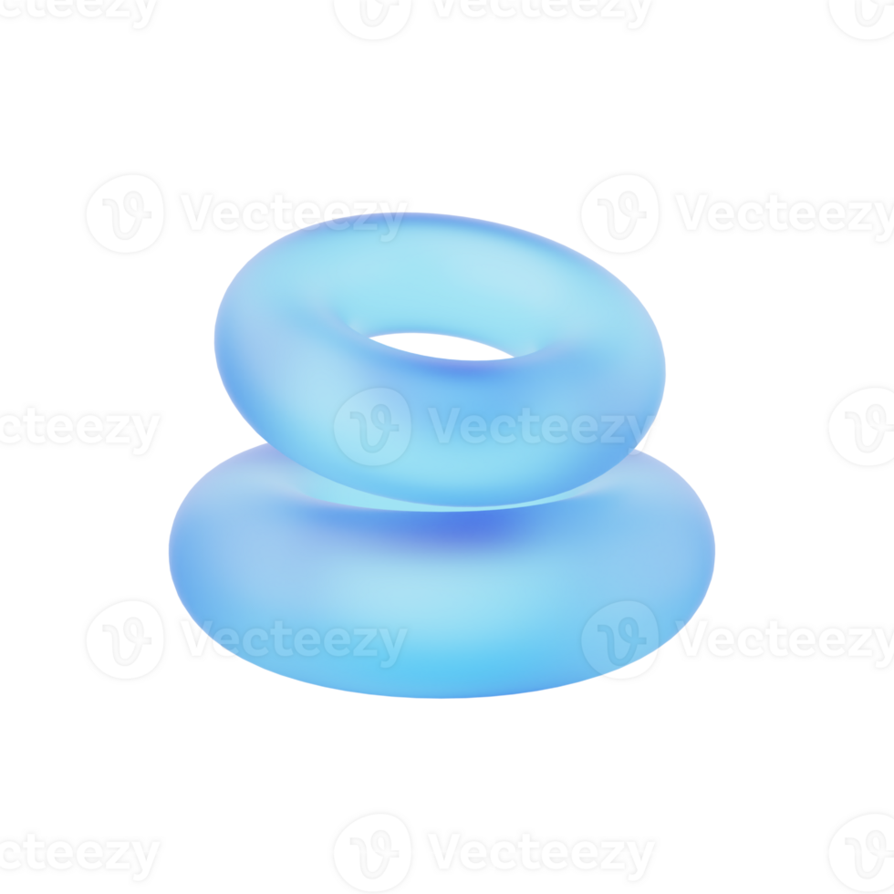 Abstract Torus 3D Icon png