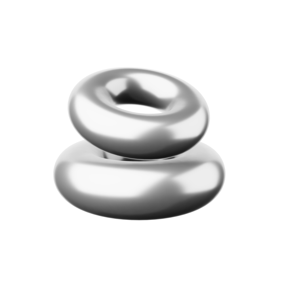 Abstract Torus 3D Icon png