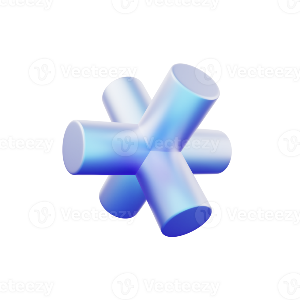 Abstract Cube 3D Icon png