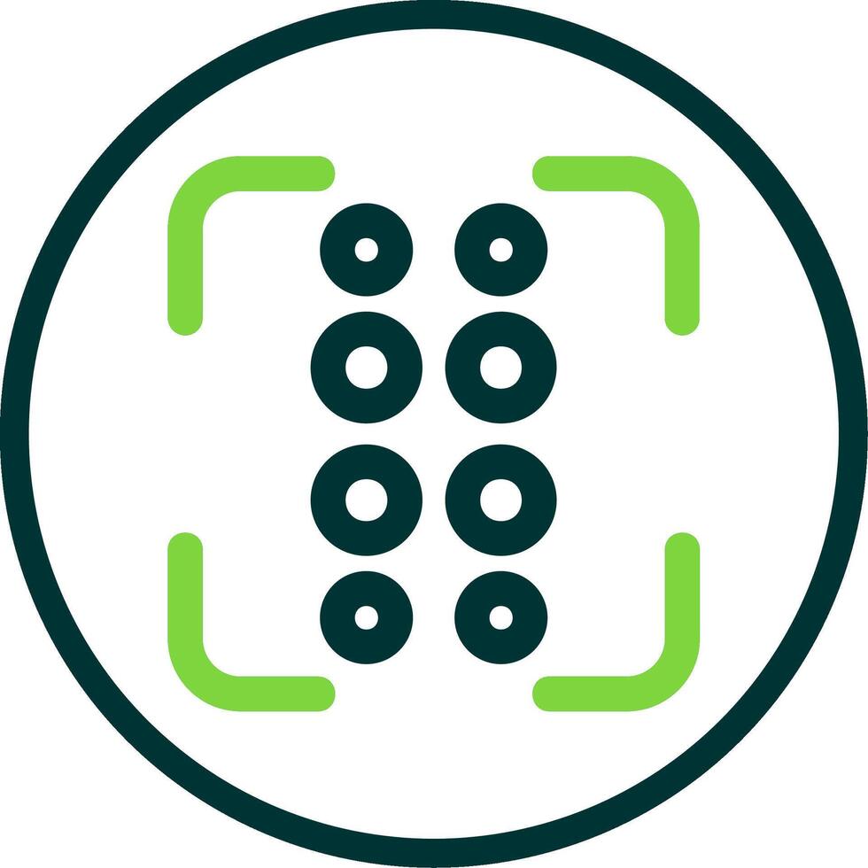Reorder dots vertical Line Circle Icon vector