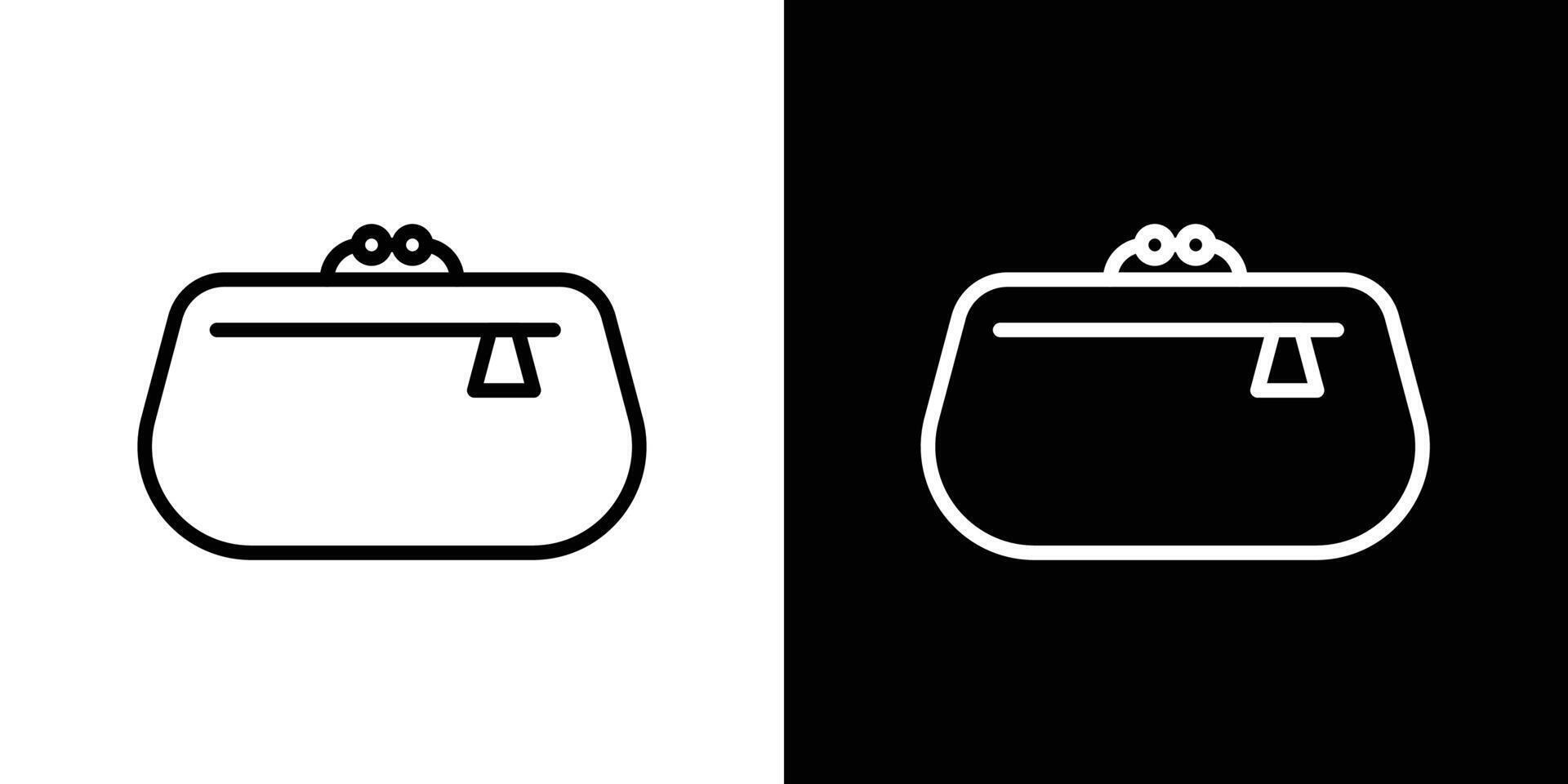 Cosmetic bag icon vector