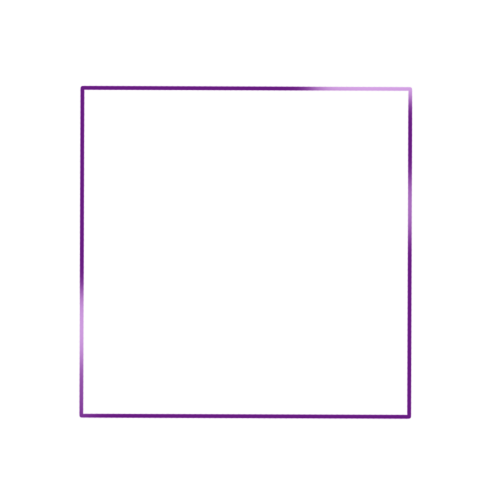 Purple Square Frame Border png