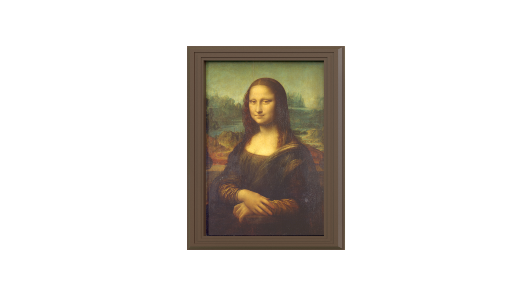 mona lisa painting png download