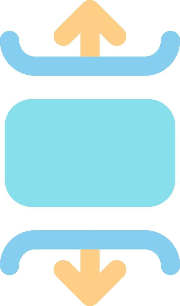 Carousel vertical Flat Light Icon vector