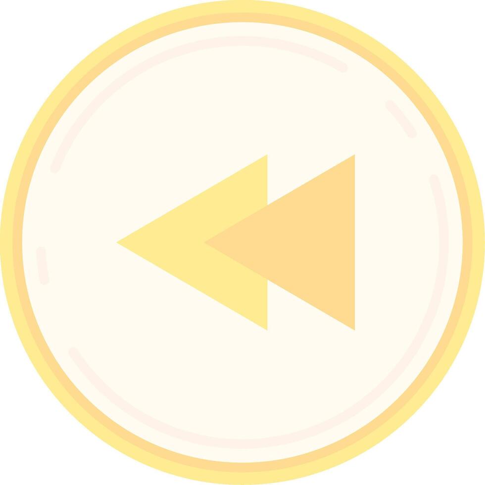Fast forward Flat Light Icon vector