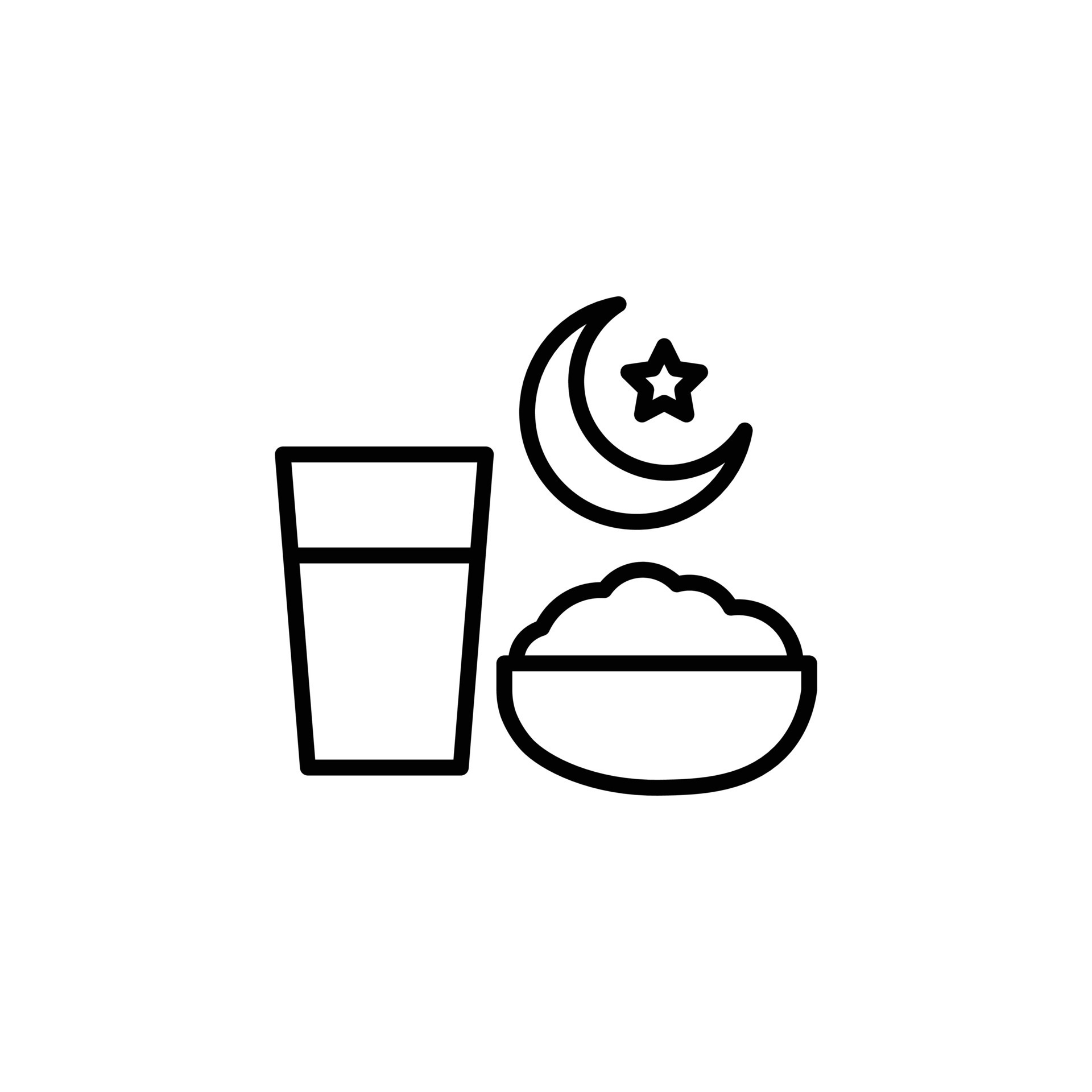 Sahur time icon 42070573 Vector Art at Vecteezy