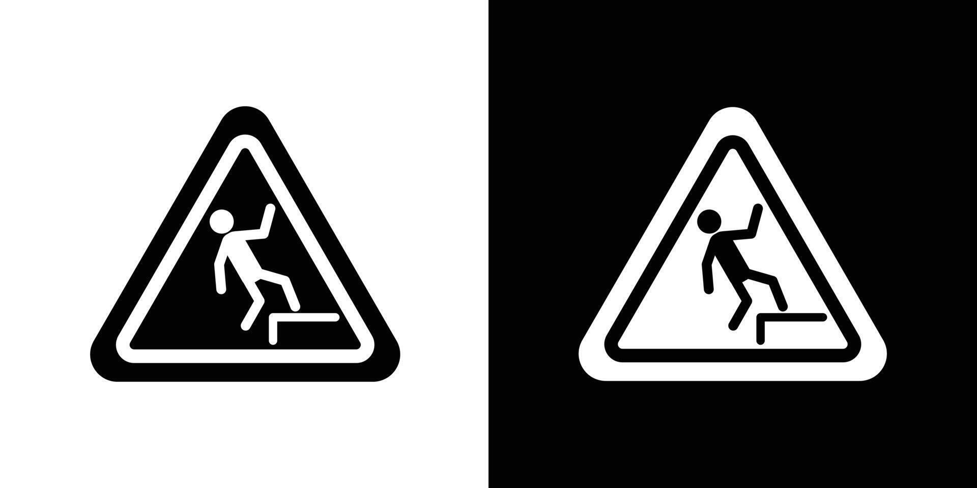 Slip Warning  sign vector