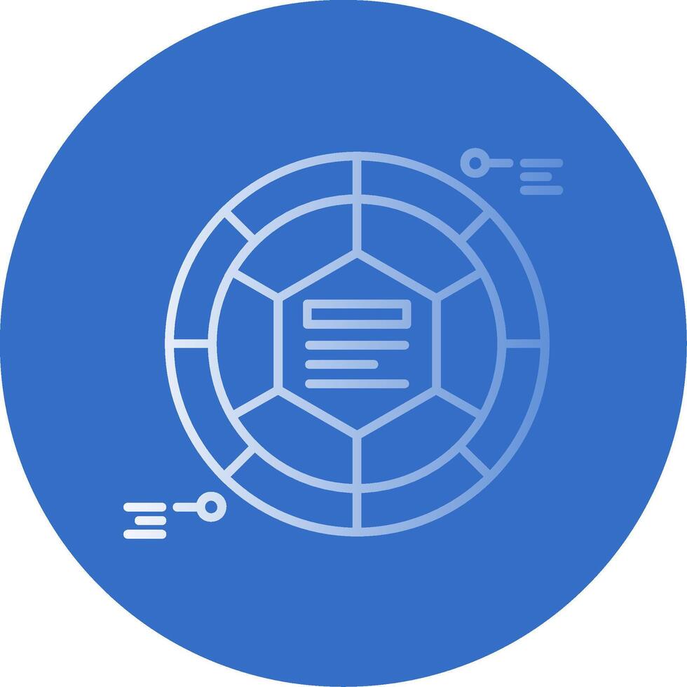 Infographic elements Gradient Line Circle Icon vector