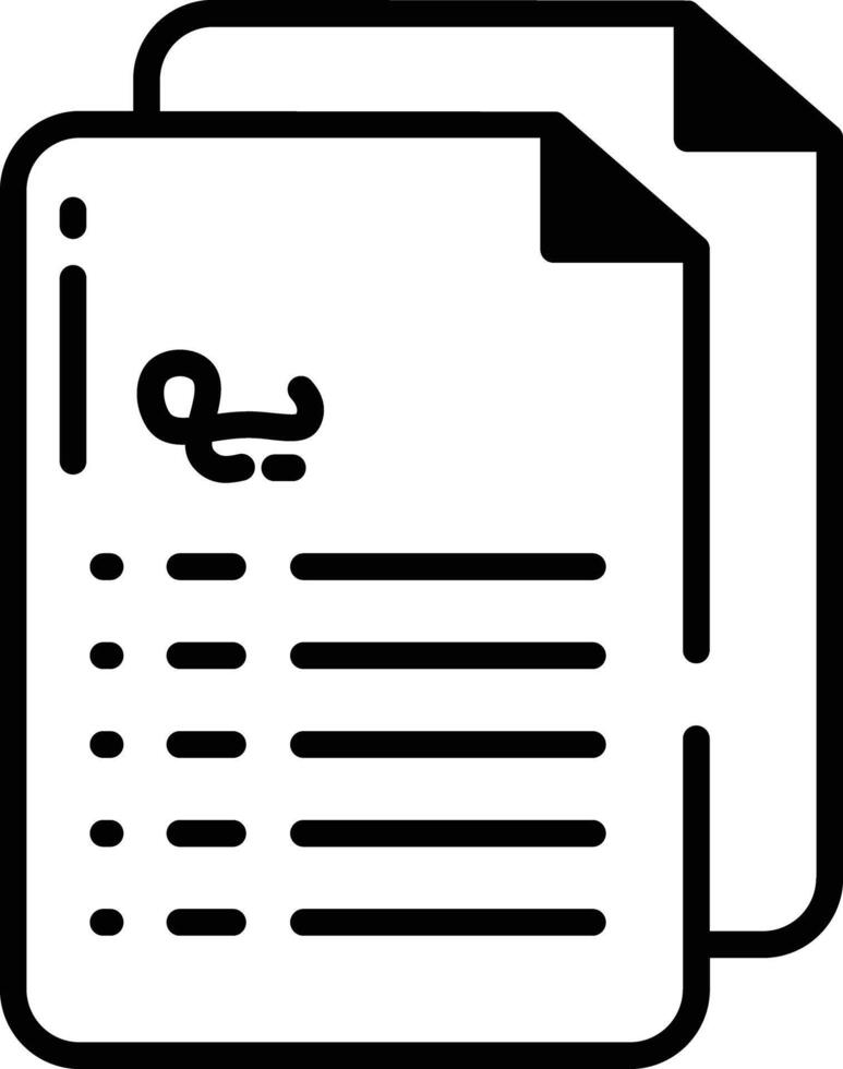Court glyph and line vector illustration