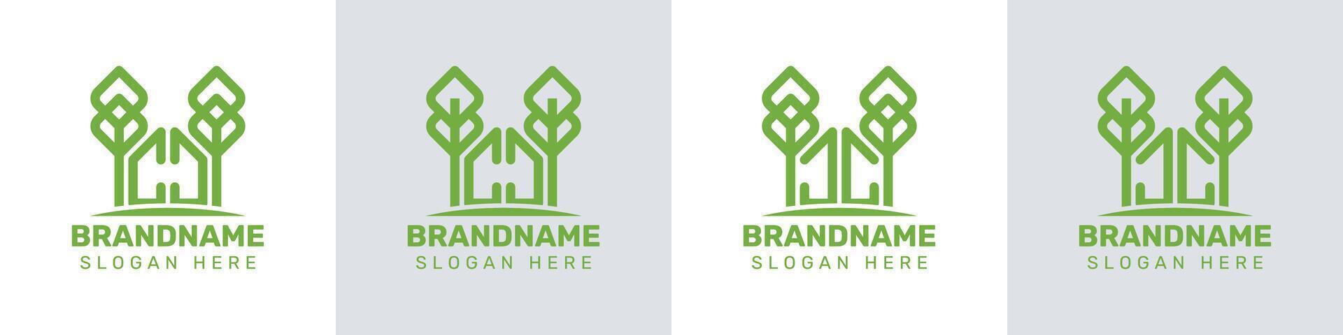 Letters CJ and JC Greenhouse Logo, for business related to plant with CJ or JC initials vector