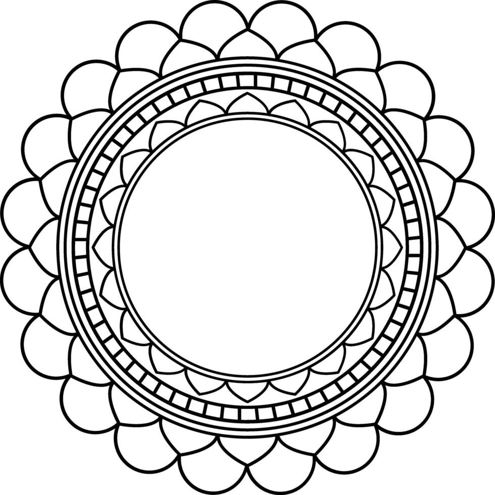 Vector Mandala art design. decorative element that you can use in any design such as logo, background, frame, and more