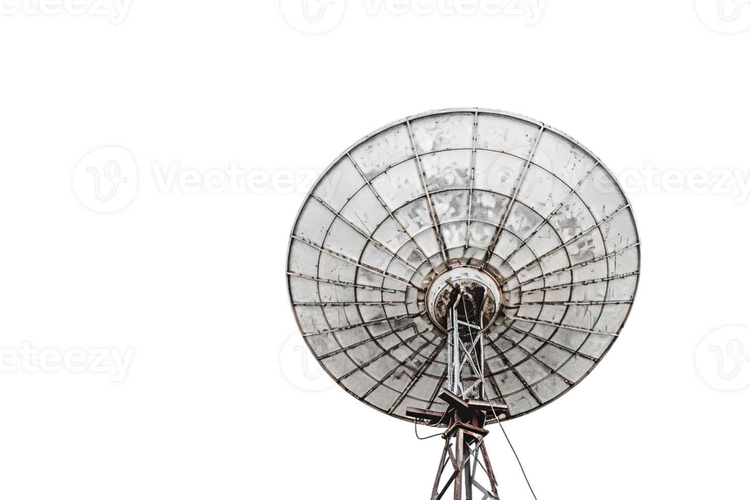 AI generated Antenna On Transparent Background. png