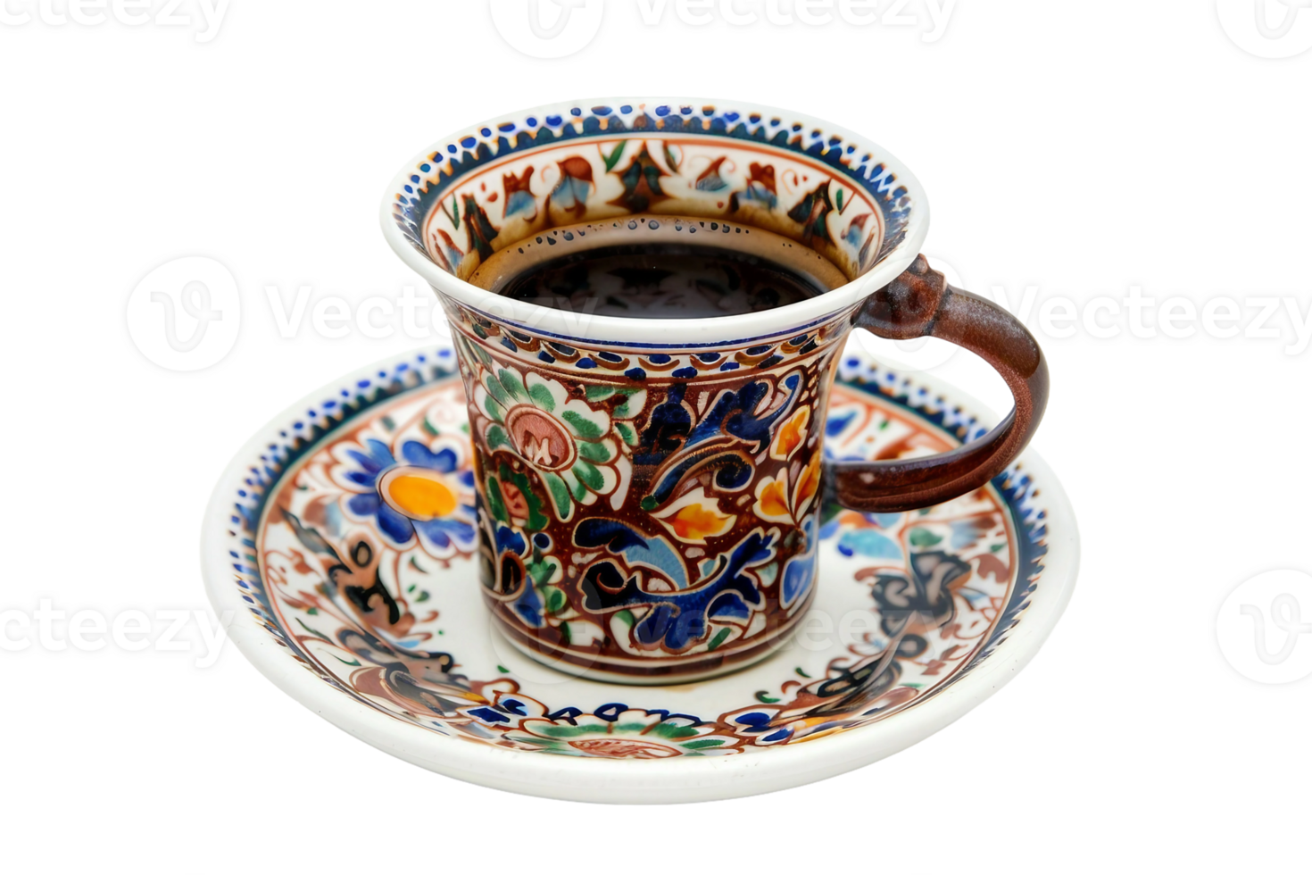 AI generated Coffee Cup Warmer On Transparent Background. png