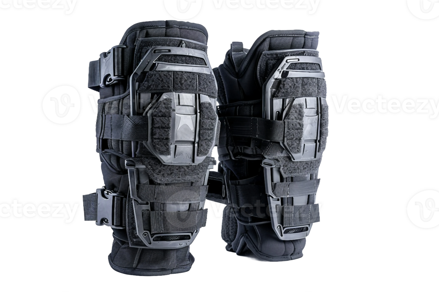 AI generated Knee Braces On Transparent Background. png