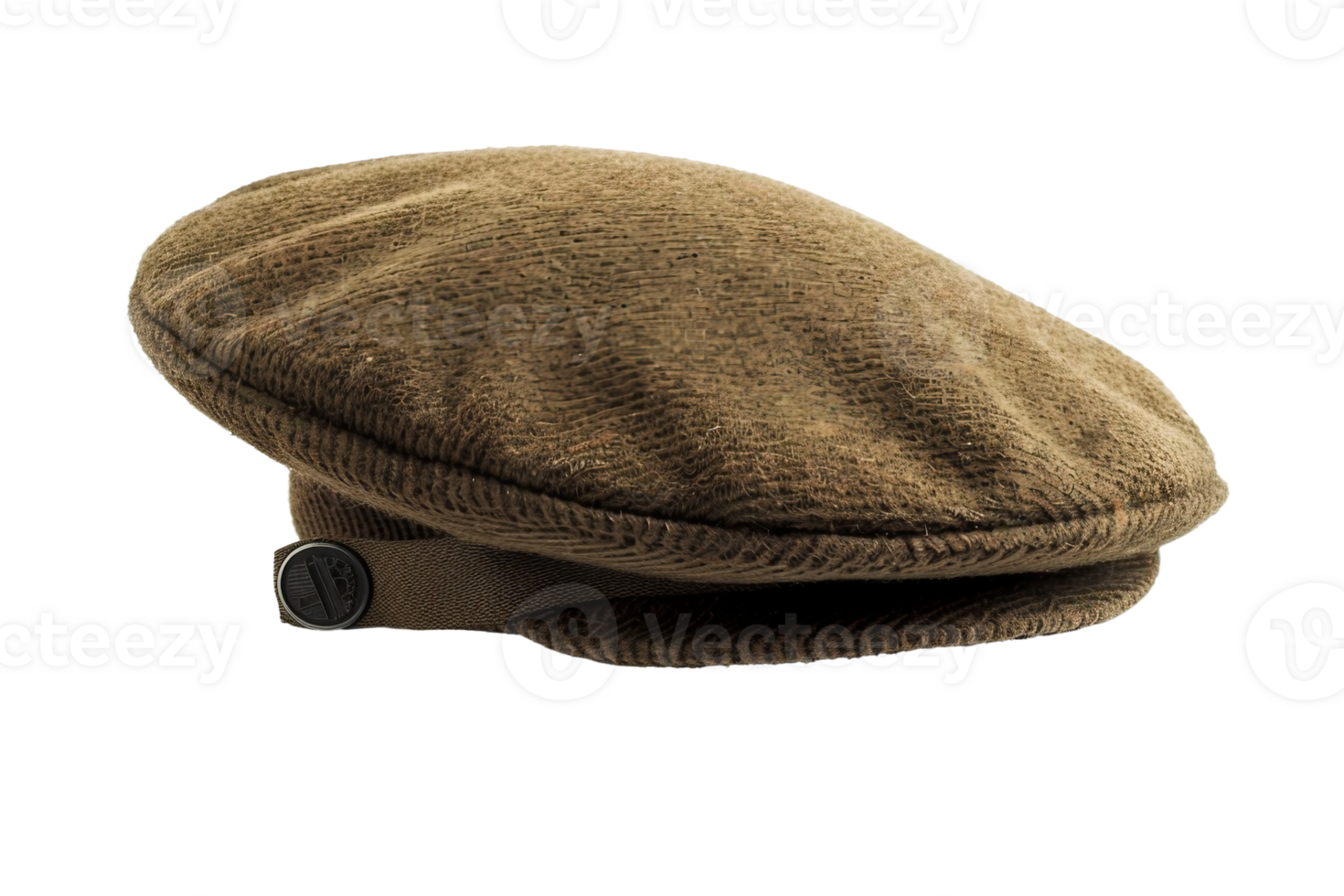 AI generated Beret of the Military On Transparent Background. png