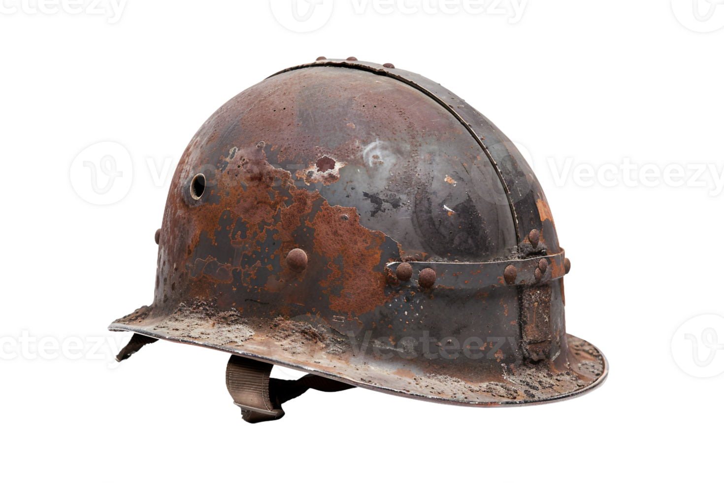 AI generated Tank Helmet On Transparent Background. png