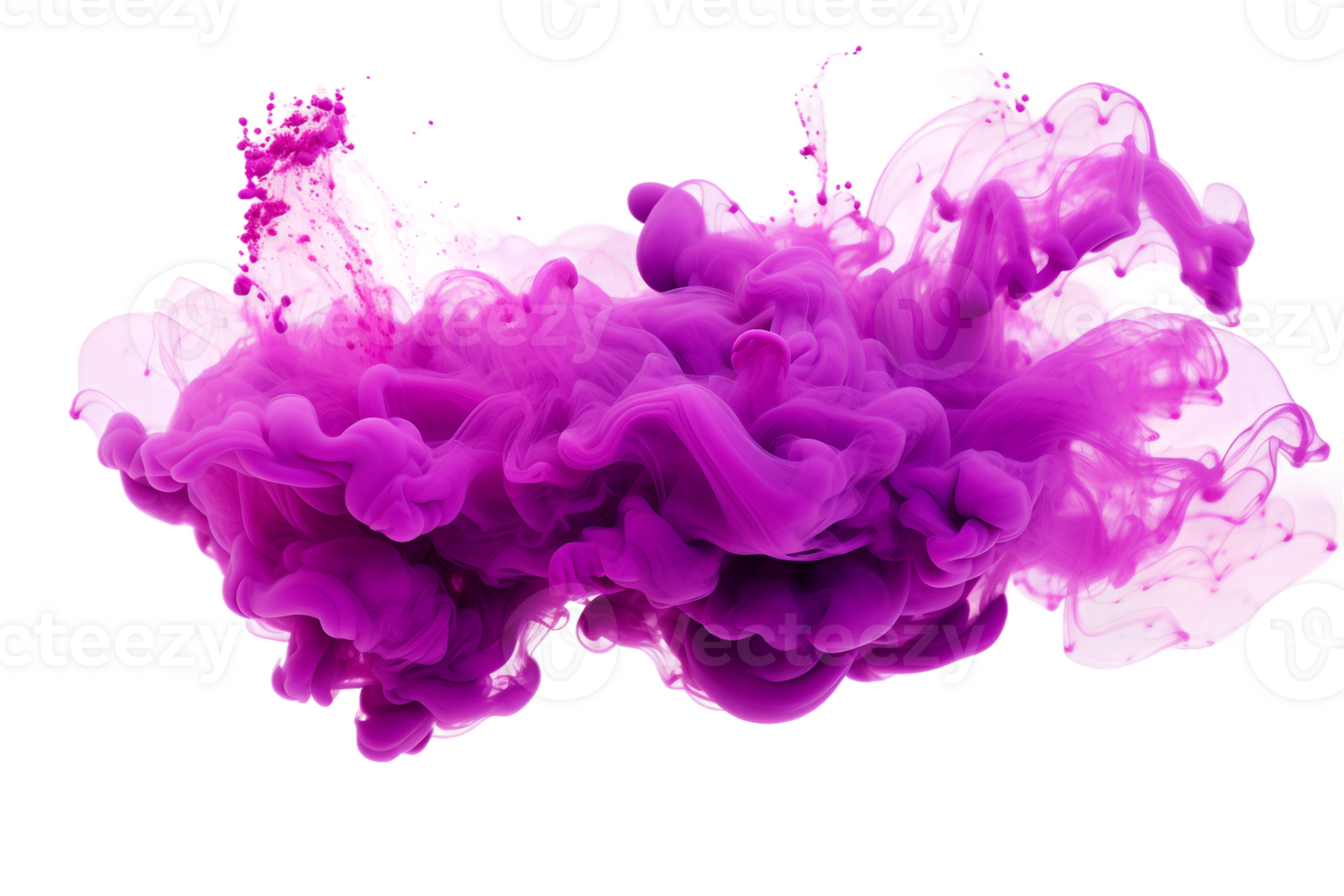 AI generated Chronicles of Plum Smoke On Transparent Background. png
