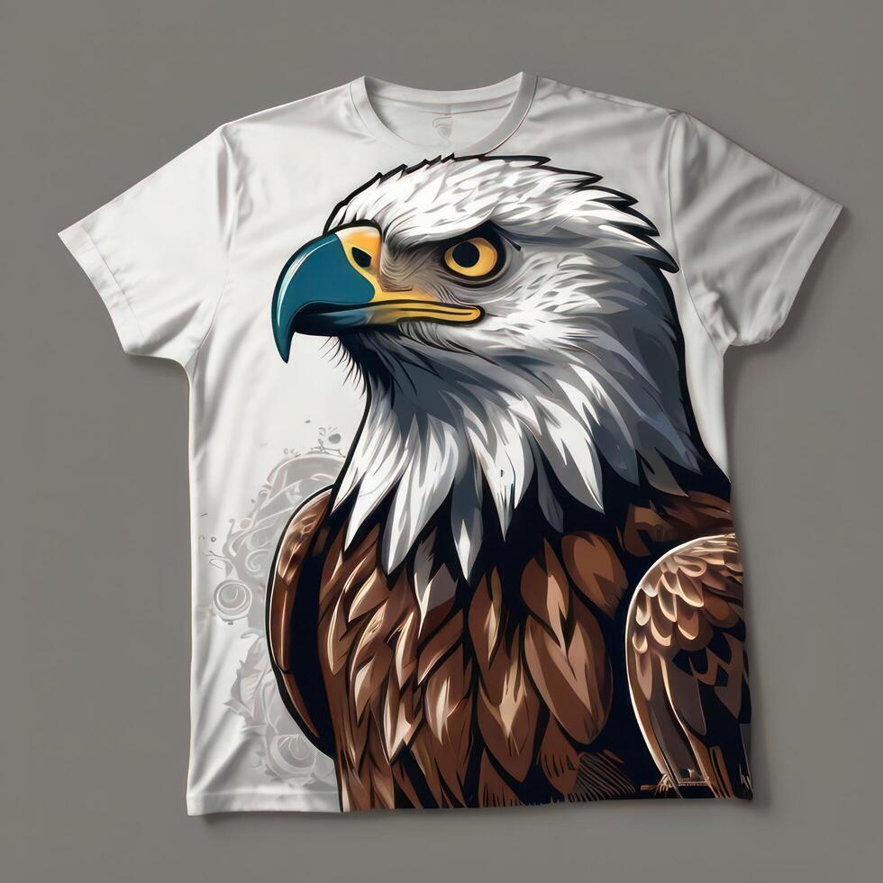 AI generated Print ready vector t-shirt design photo