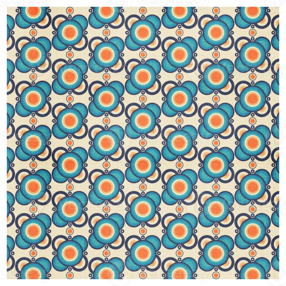 Mid Mod Retro 50s 60s 70s Pattern png