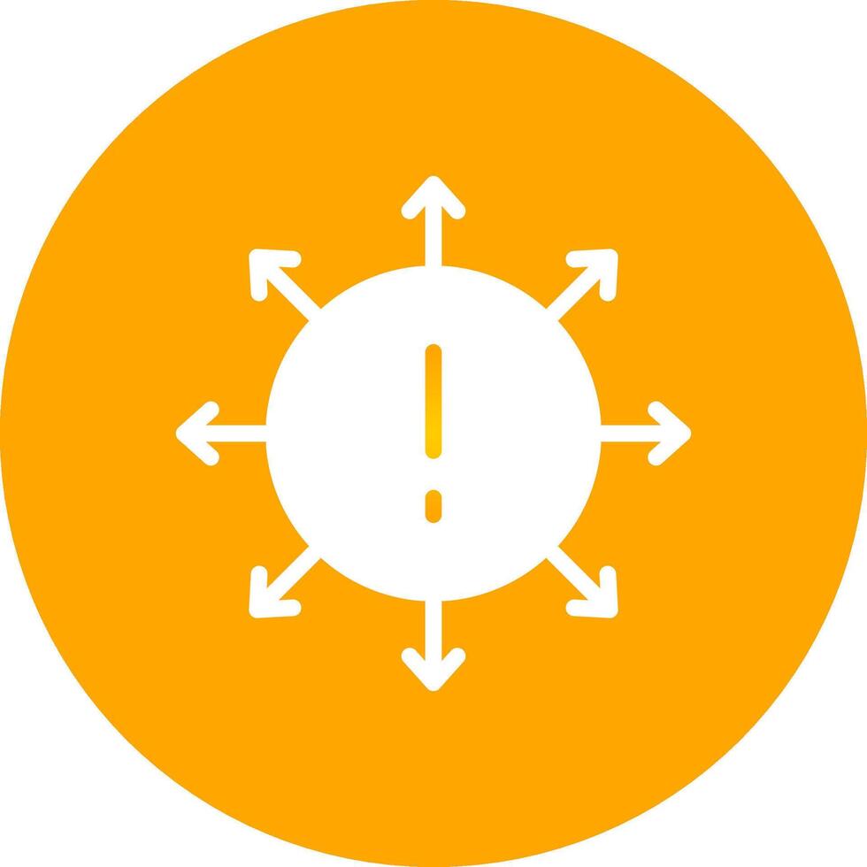 Diversification Creative Icon Design vector