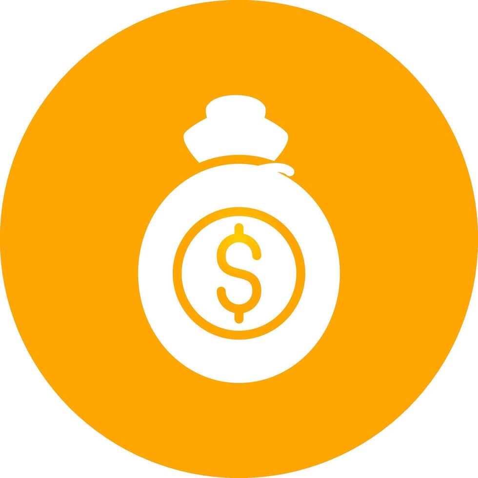 Line Round Corner Gradient vector