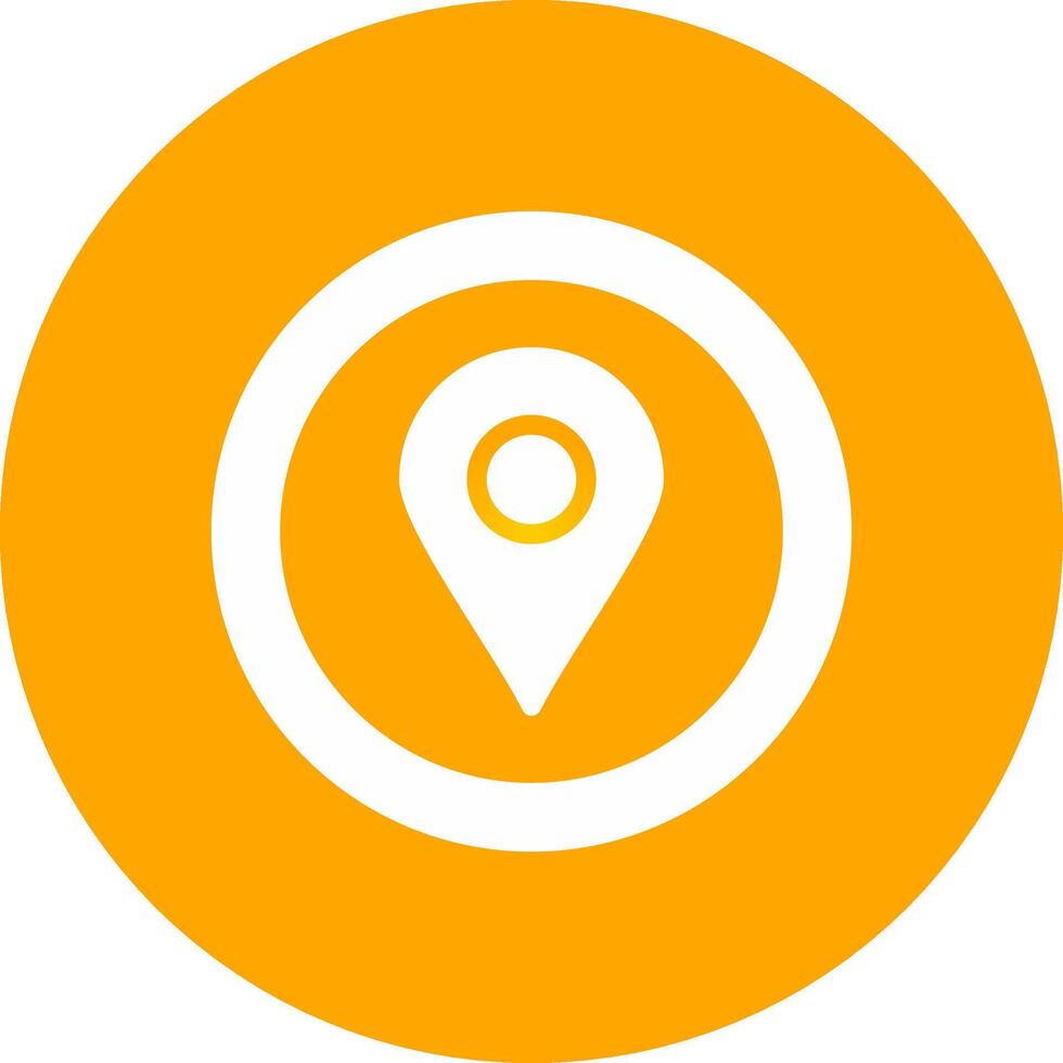 Location Pin Creative Icon Design vector