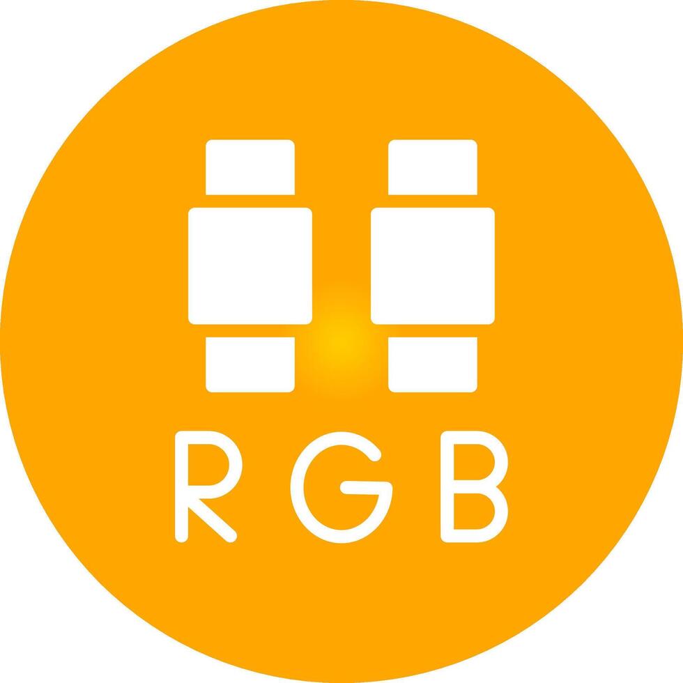 Rgb Creative Icon Design vector