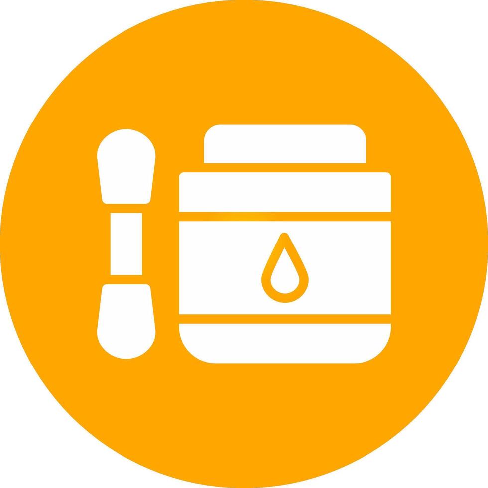 Glyph Circle Gradient Design vector