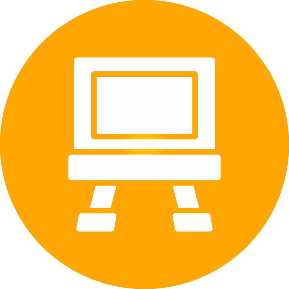 Canvas Creative Icon Design vector