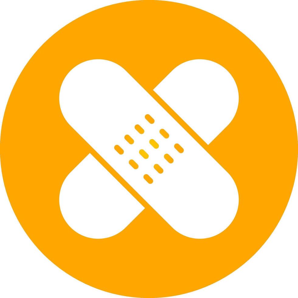 Band Aid Creative Icon Design vector