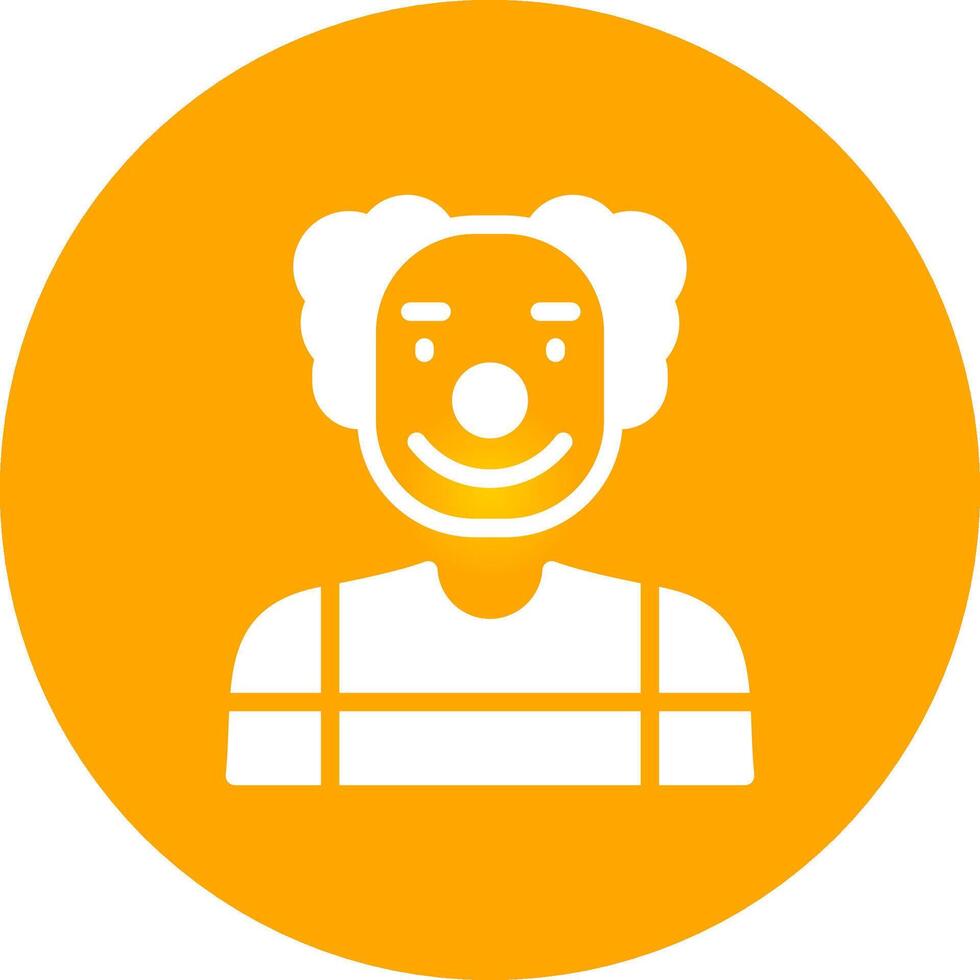 Clown Creative Icon Design vector