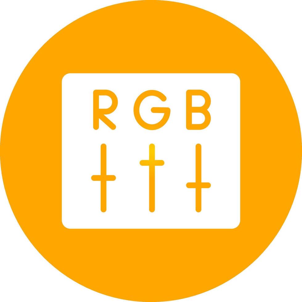 Rgb Creative Icon Design vector