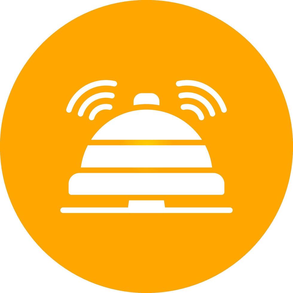 Glyph Circle Gradient Design vector