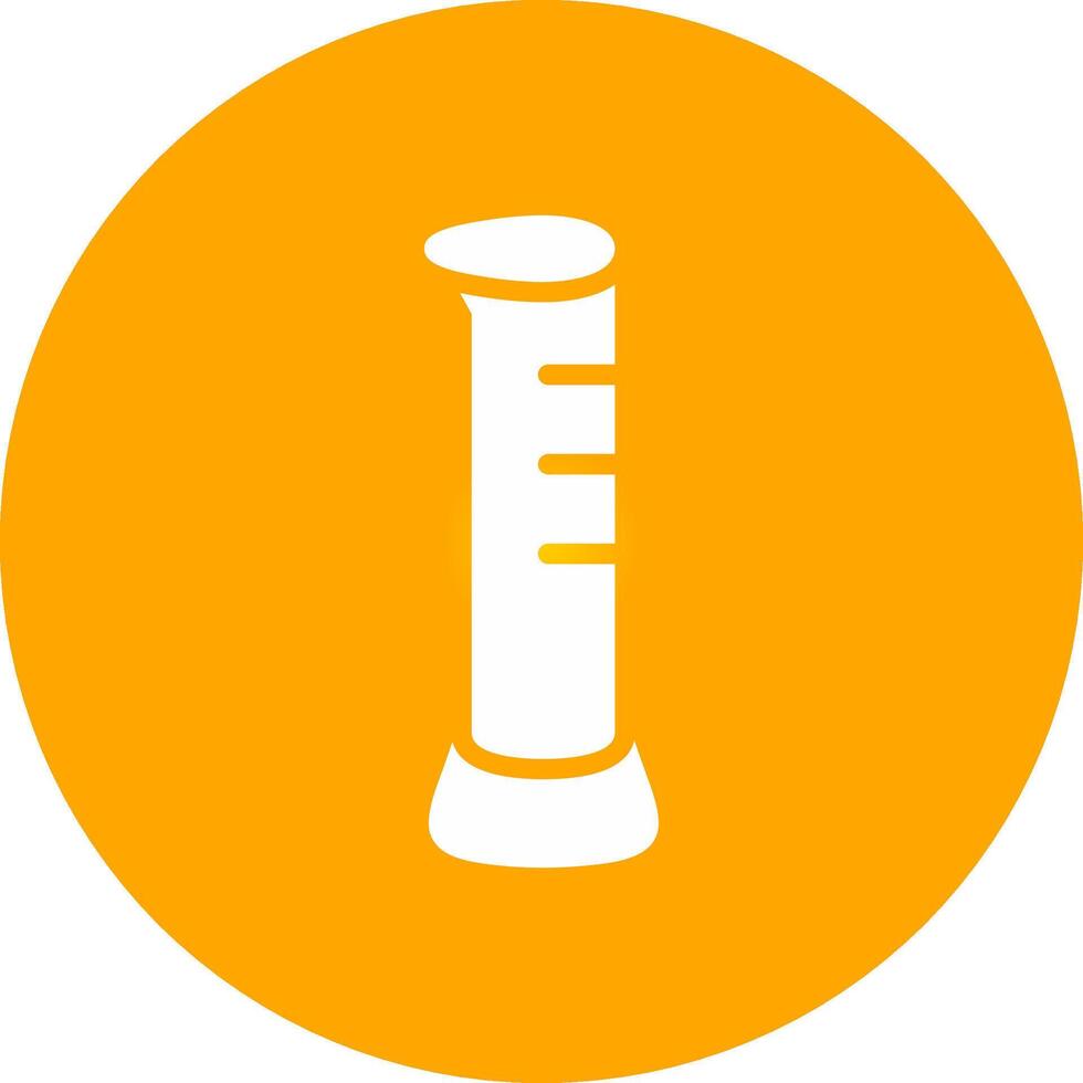 Glyph Circle Gradient Design vector