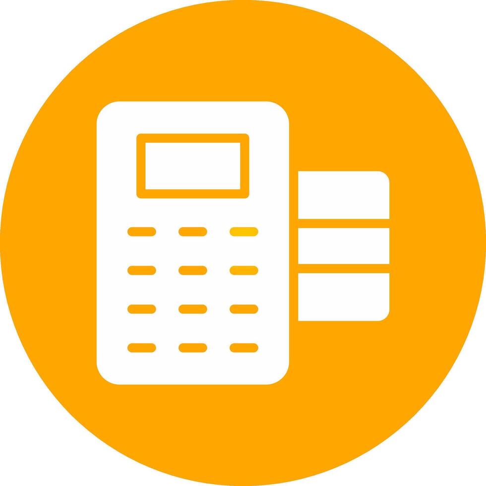 Line Round Corner Gradient vector