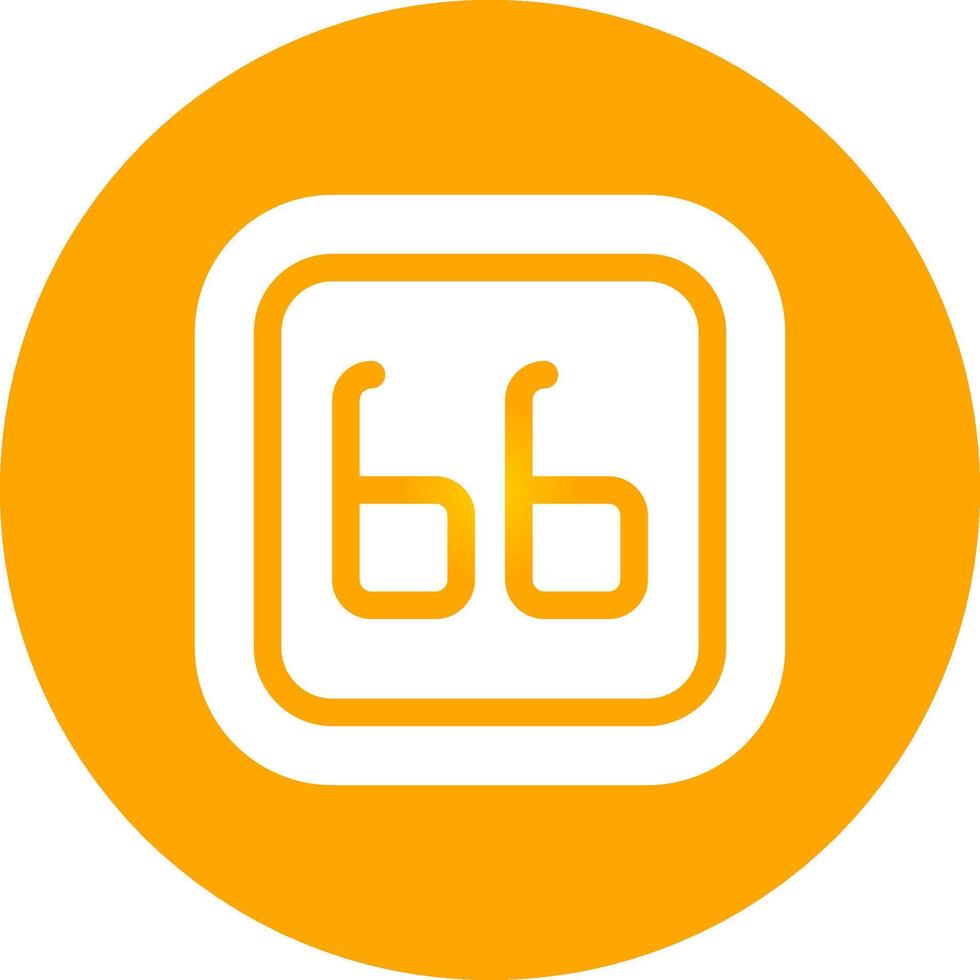 Quotation Creative Icon Design vector