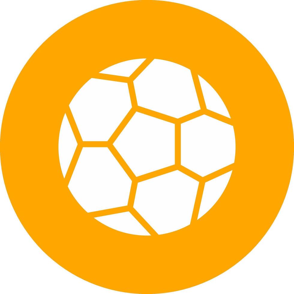 Glyph Circle Gradient Design vector