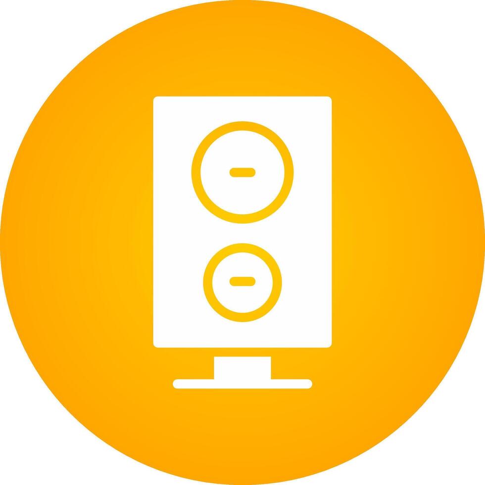 Speaker Creative Icon Design vector