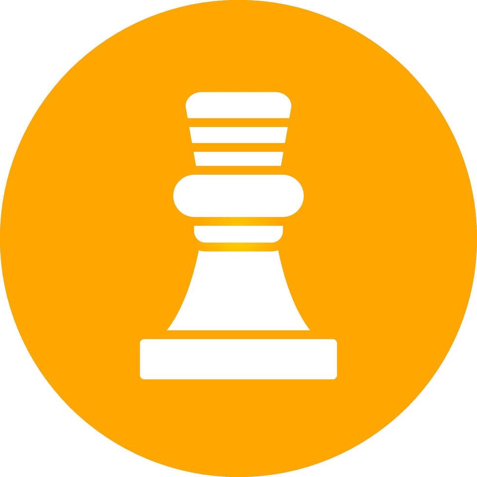 Chess Game Creative Icon Design vector