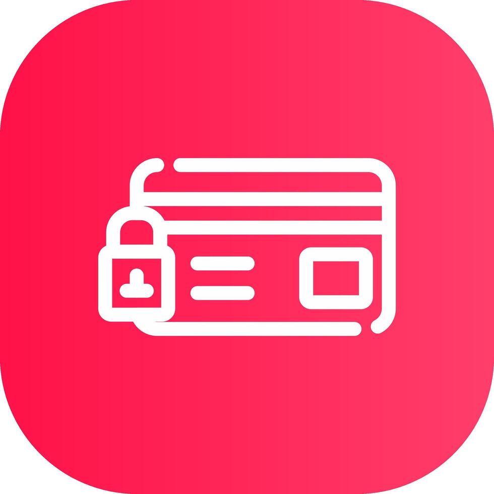 Blocked Creative Icon Design vector
