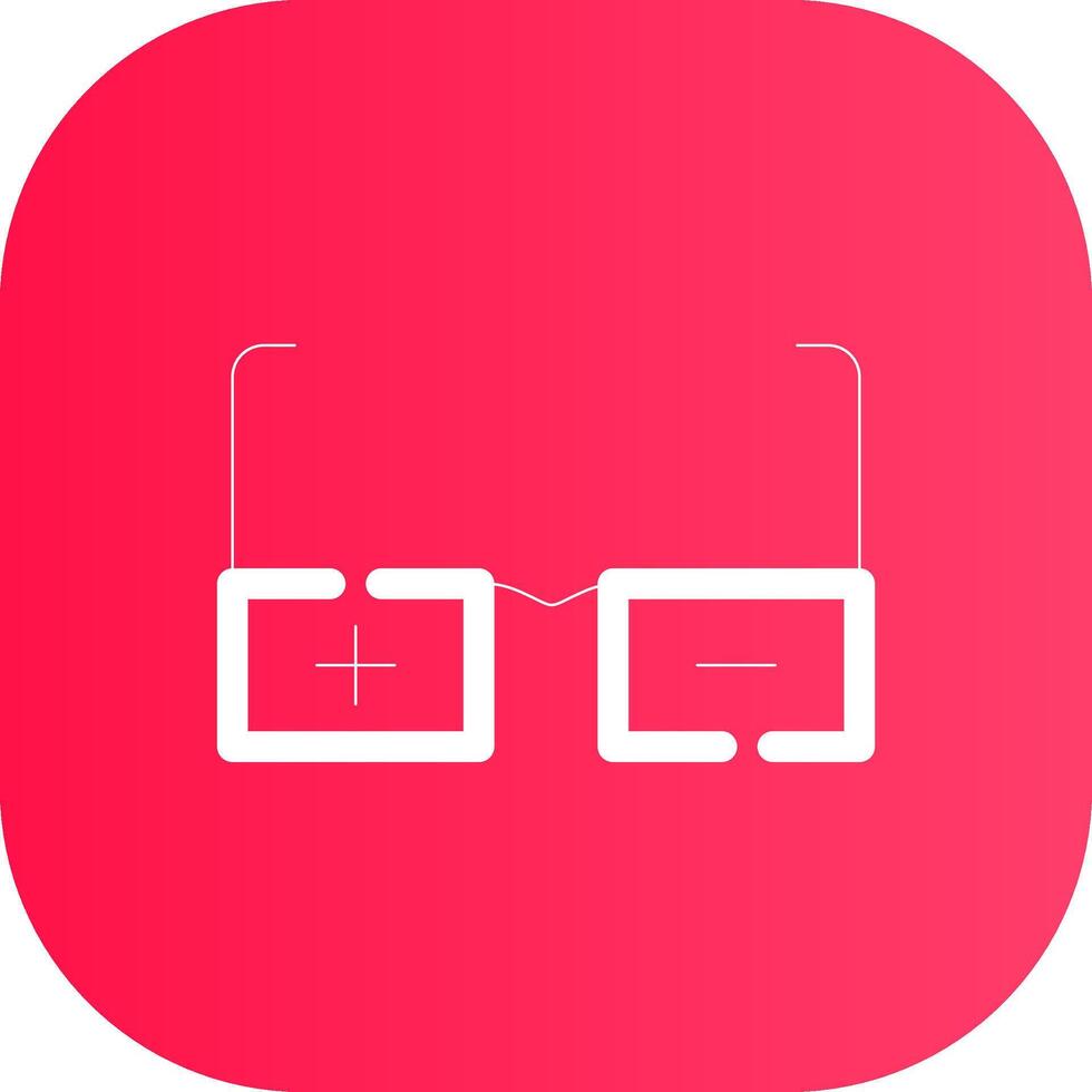 Line Round Corner Gradient vector